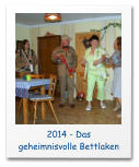 2014 - Das geheimnisvolle Bettlaken